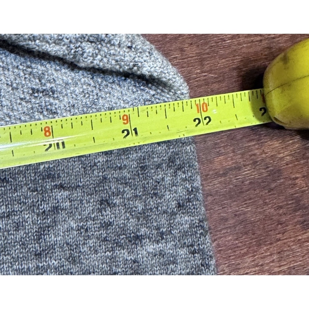 Gap Mainstay Knit‎ Sweater Mens Large pullover Long-Sleeve Crew Two Tone Gray - Picture 8 of 10